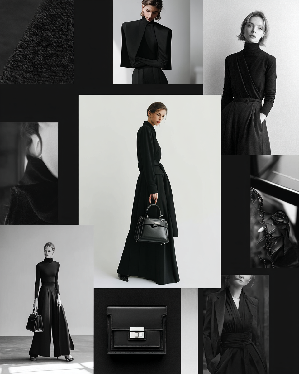 All Black Power outfit 2