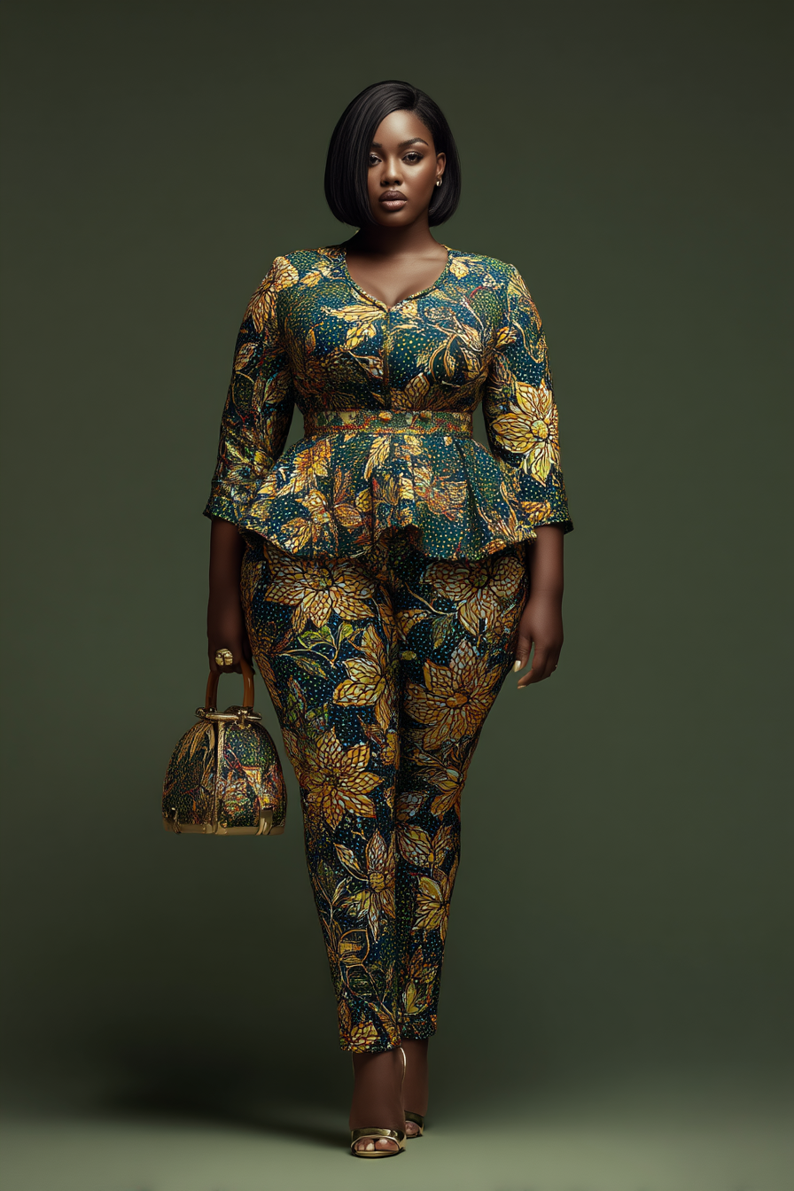 Ankara Luxe Edit outfit 2