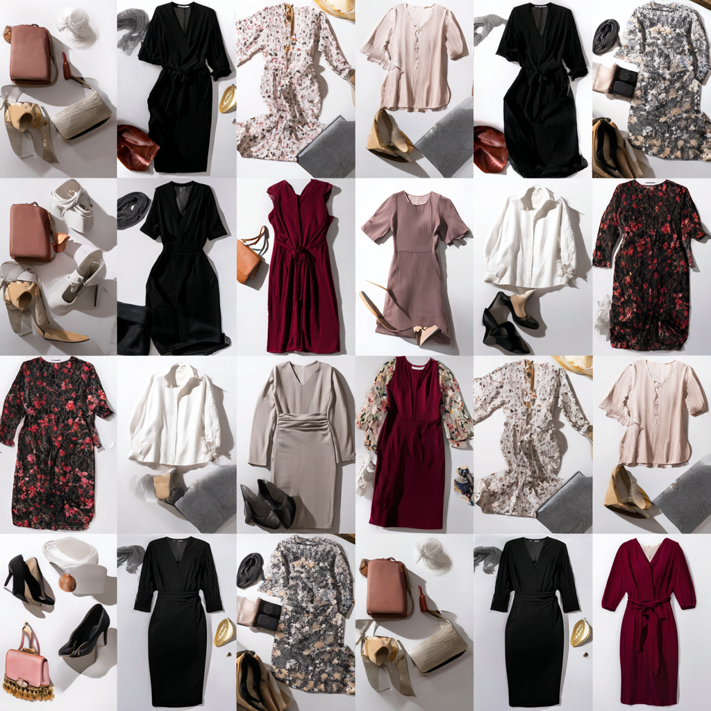 Dress Flatlay Collection