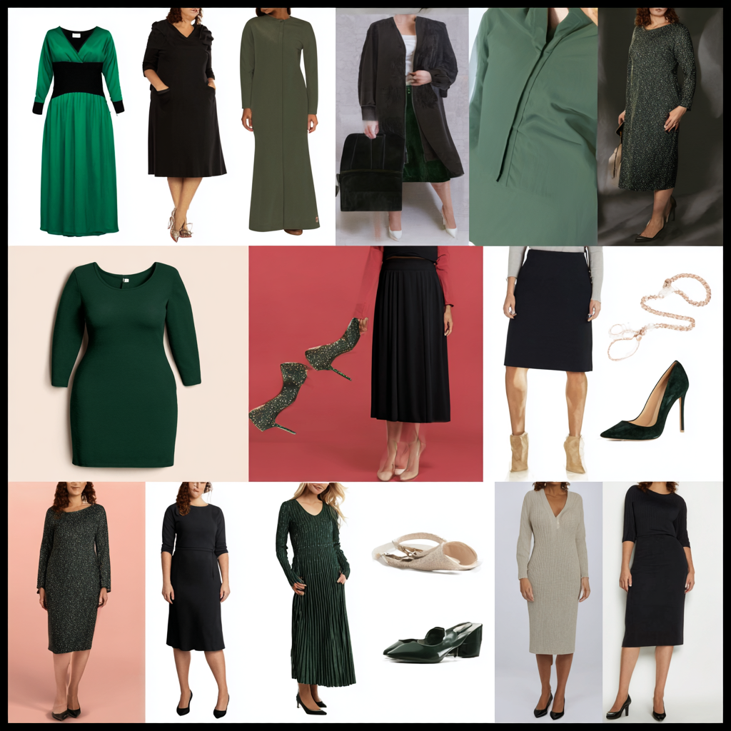 Emerald & Forest Green