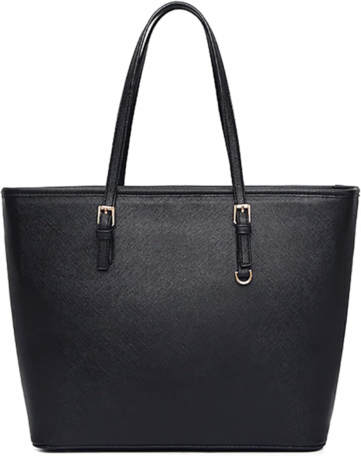 Large Faux Leather Tote