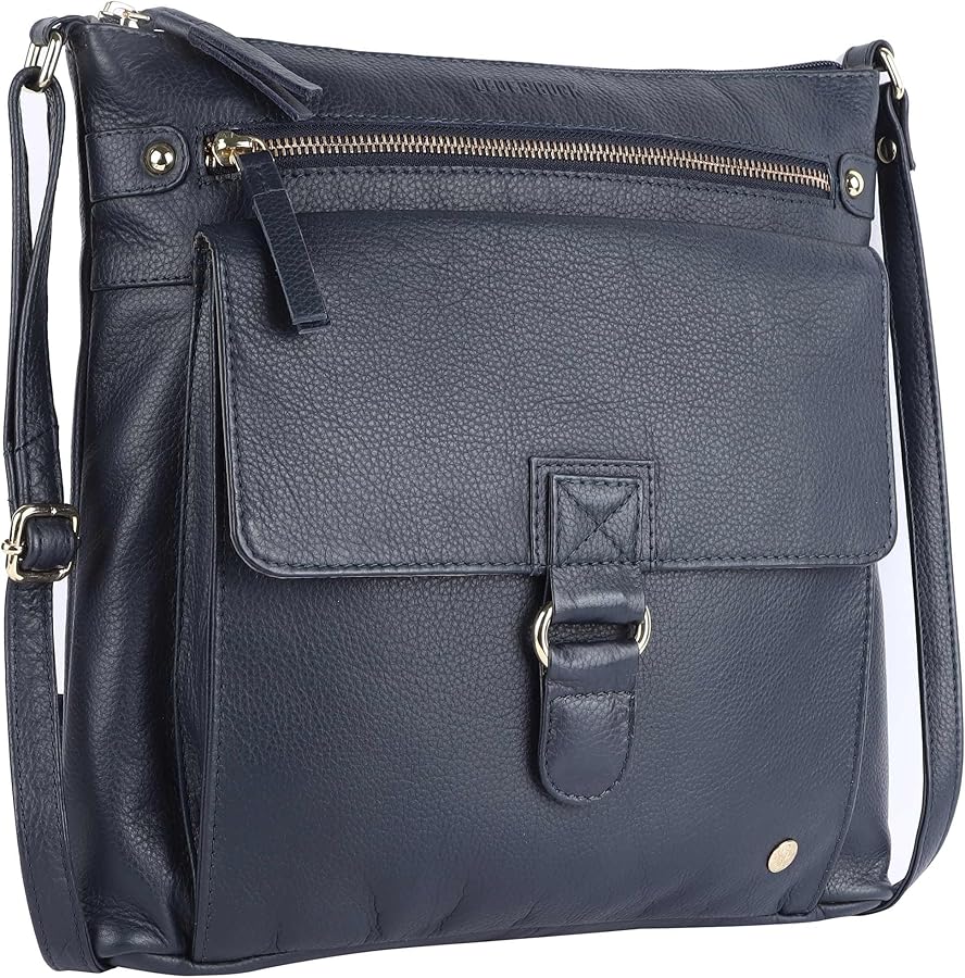 Real Leather Crossbody